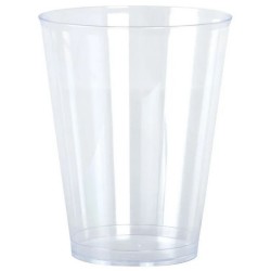 Vasos de Plástico PS Sidra Transparente 500ml (25 Uds)