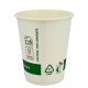 Vasos Biodegradables de Cartón Blanco "Friendly" 7Oz/200ml Ø7cm (50 Uds)