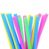 Pajitas Biodegradables PLA Colores Rectas Ø7mm x 18cm (50 Uds)