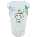 Vasos Biodegradables PLA Transparentes Impresos 500ml (50 Uds)