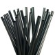 Pajitas Biodegradables PLA Negras Rectas Ø7mm x 18cm (250 Uds)