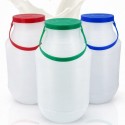 Lecheras de Plástico con Asa y Tapa 2000 ml (50 Uds)