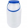 Lecheras de Plástico con Asa y Tapa 2000 ml (50 Uds)