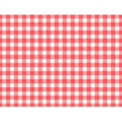 Mantel Individual de Papel 30x40cm Vichy Rojo (1000 Uds)