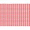 Mantel Individual de Papel 30x40cm Vichy Rojo (500 Uds)