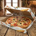 Cajas de Pizza Cartón Tradizione 33x33cm (100 Uds)