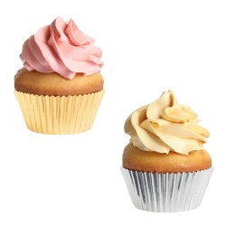 Moldes Papel Metalizado Magdalenas Ø52x30mm (40 Uds)