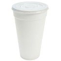 Vasos Térmicos Foam 340ml con Tapa Plana (100 Uds)