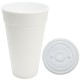 Vasos Térmicos Foam 340ml con Tapa Plana (100 Uds)