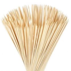 Pinchos de Madera Abedul 30cm (100 Uds)