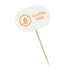 Pinchos Marcador "Gluten Free" 10cm (1000 Uds)