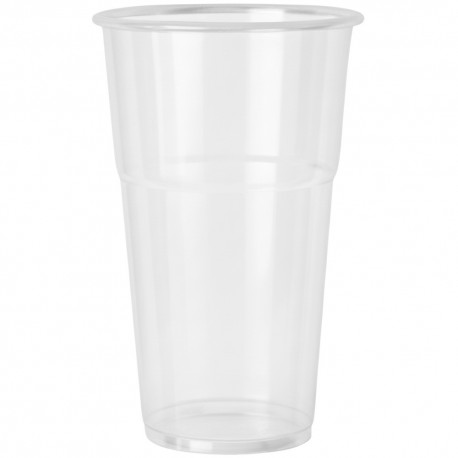 Vasos de Plástico PP 600ml Transparentes (50 Uds)
