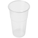 Vasos de Plástico PP 600ml Transparentes (50 Uds)