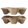 Portavasos de Cartón 4 vasos es Divisible 2+2 (300 Uds)