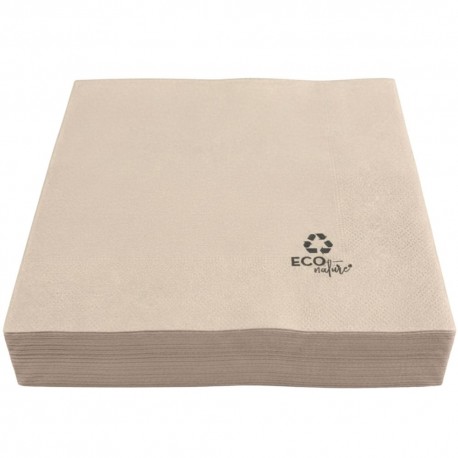 Servilletas Papel Ecológicas 40x40cm 2 Capas (50 Uds)