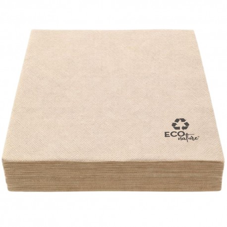Servilletas Papel Ecológicas Punta-Punta 40x40cm (50 Uds)