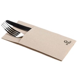 Servilletas Canguro Papel Punta-Punta 40x40cm Ecológicas (60 Uds)