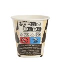 Vasos de Cartón Diseño 120ml Ø6,2cm  (50 Uds)