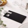 Servilletas Canguro Papel Punta-Punta 40x40cm Negras (960 Uds)