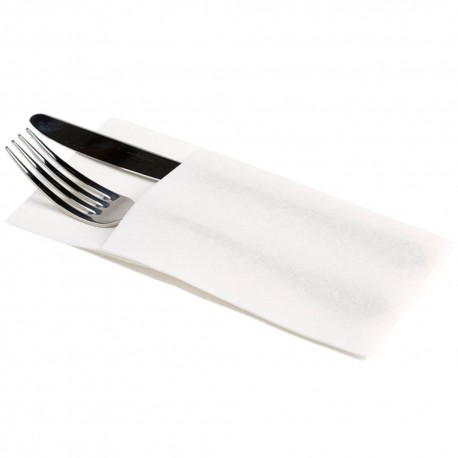 Servilletas Canguro Papel Punta-Punta 40x40cm Blancas (960 Uds)