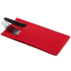 Servilletas Canguro Papel Punta-Punta 40x40cm Rojas (960 Uds)