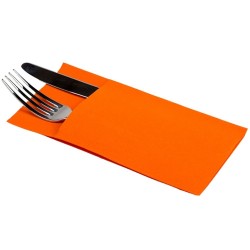Servilletas Canguro Papel Punta-Punta 40x40cm Naranjas (960 Uds)
