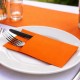 Servilletas Canguro Papel Punta-Punta 40x40cm Naranjas (30 Uds)