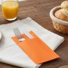 Servilletas Canguro Papel Punta-Punta 40x40cm Naranjas (30 Uds)