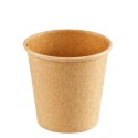 Vasos de Cartón Kraft 4Oz/120ml Ø6,2cm (1.000 Uds)
