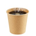 Vasos de Cartón Kraft 4Oz/120ml Ø6,2cm (50 Uds)