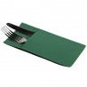 Servilletas Canguro Papel Punta-Punta 40x40cm Verde (30 Uds)