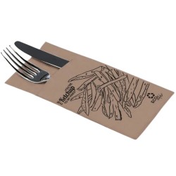 Servilletas Canguro Papel Eco Punta-Punta 40x40cm Ketchup (30 Uds)