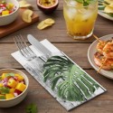 Servilletas Canguro Papel Punta-Punta 40x40cm Tropical (30 Uds)