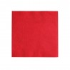 Servilletas de Papel Cocktail 20 x 20 cm Rojas 2 Capas (Caja 6.000 Uds)