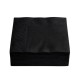 Servilletas Papel Cocktail 20 x 20 cm Negras 2 Capas