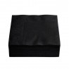Servilletas Papel Cocktail 20 x 20 cm Negras 2 Capas
