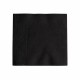 Servilletas Papel Cocktail 20 x 20 cm Negras 2 Capas