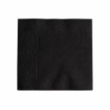 Servilletas Papel Cocktail 20 x 20 cm Negras 2 Capas