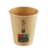 Vasos de Cartón Kraft 6Oz/180ml Ø7,2cm (50 Uds)