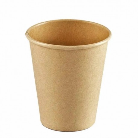 Vasos de Cartón Kraft 6Oz/180ml Ø7,2cm (1.000 Uds)