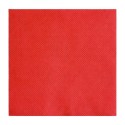 Servilletas de Papel Punta Punta 33x33cm Rojas  (50 Uds)
