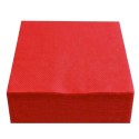Servilletas de Papel Punta Punta 33x33cm Rojas  (50 Uds)