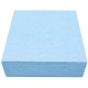 Servilletas de Papel Punta Punta 40x40cm Azul Baby (50 Uds)