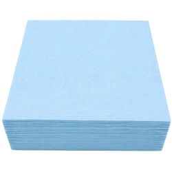 Servilletas de Papel Punta Punta 40x40cm Azul Baby (50 Uds)