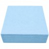Servilletas de Papel Punta Punta 40x40cm Azul Baby (50 Uds)