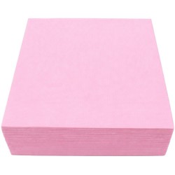 Servilletas de Papel Punta Punta 40x40cm Rosa Baby (50 Uds)