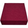 Servilletas de Papel Punta Punta 40x40cm Burdeos (1.000 Uds)