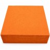 Servilletas de Papel Punta Punta 40x40cm Naranjas (1.000 Uds)