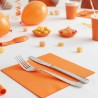 Servilletas de Papel Punta Punta 40x40cm Naranjas (50 Uds)
