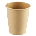 Vasos de Cartón Kraft 8Oz/240ml Ø8cm (1.000 Uds)